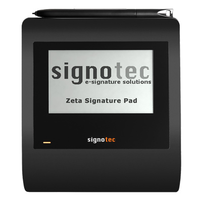 signoTec Unterschriftenpad Zeta